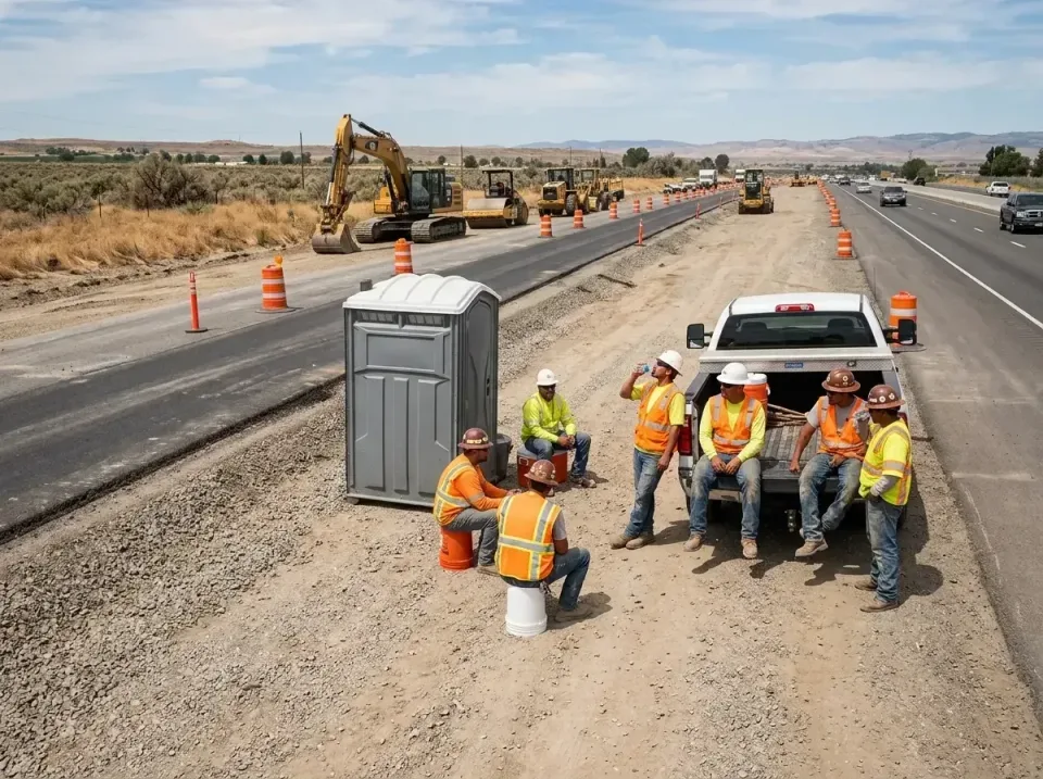 highway-road-construction-crew-007 — frequently asked questions, Porta Potty and Restroom Rentals in Chandler, AZ